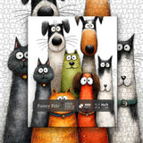 Funny Pets Jigsaw Puzzle 1000 Pieces