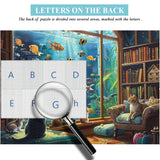 Cat Aquarium Jigsaw Puzzle 1000 Pieces