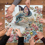 Elegant Cat Jigsaw Puzzle 1000 Pieces