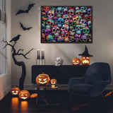 Colorful Skulls Jigsaw Puzzle 1000 Pieces