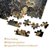 Linear Flower Jigsaw Puzzle 1000 Pieces