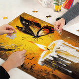 Butterfly to Flame Jigsaw Puzzle 1000 Pieces