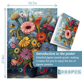 Horror Vase Jigsaw Puzzle 1000 Pieces