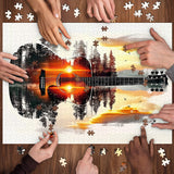 Forest Guitar Jigsaw Puzzle 1000 Pieces