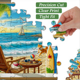 Colorful Coast Jigsaw Puzzle 1000 Pieces