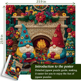 Cozy Gnomes Jigsaw Puzzle 1000 Pieces