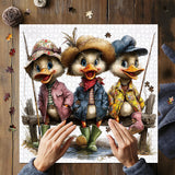 Duck Parade Jigsaw Puzzle 1000 Pieces