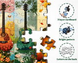 Four Seasons Guitar Jigsaw Puzzle 1000 Pieces