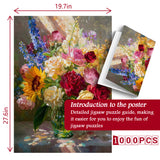 Sunlit Bouquet Jigsaw Puzzle 1000 Pieces