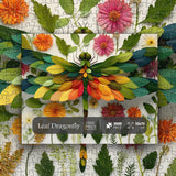 Leaf Dragonfly Jigsaw Puzzle 1000 Pieces