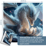 Dragon's Gentle Hold Jigsaw Puzzle 1000 Pieces
