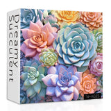 Dreamy Succulent Jigsaw Puzzle 1000 Pieces