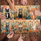 Elegant Cats Jigsaw Puzzle 1000 Pieces