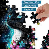 Starlight Cat Jigsaw Puzzle 1000 Pieces