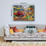 Vibrant Bazaar Jigsaw Puzzle 1000 Pieces