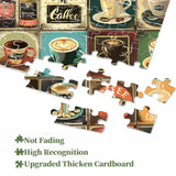 Vintage Coffee Poster Jigsaw Puzzle 1000 Pieces