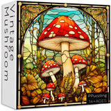 Vintage Mushroom Jigsaw Puzzle 1000 Pieces