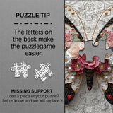 Floral Wings Jigsaw Puzzle 1000 Pieces