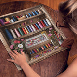Colorful Sewing Cabinet Jigsaw Puzzle 1000 Pieces