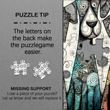 Doggy Doodles Jigsaw Puzzle 1000 Pieces