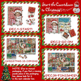 Christmas Advent Calendar Jigsaw Puzzle  1000 Pieces