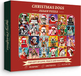 Christmas Dogs Jigsaw Puzzle 1000 Pieces