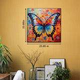 Mosaic Butterfly Art Jigsaw Puzzle 1000 Pieces