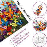 Butterfly Garden Jigsaw Puzzle 1000 Pieces