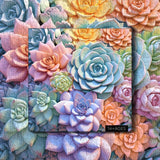 Dreamy Succulent Jigsaw Puzzle 1000 Pieces