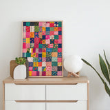 Vibrant Patches Jigsaw Puzzle 1000 Pieces