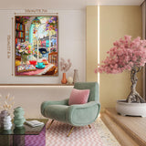 Teatime Canal Cottage Jigsaw Puzzle 1000 Pieces