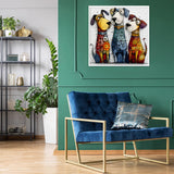 Vibrant Pup Squad Jigsaw Puzzle 1000 Pieces