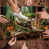 Through the Pages Jigsaw Puzzle 1000 Pieces
