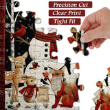 Joyful Snowy Jigsaw Puzzle 1000 Pieces