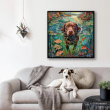 Pond Puppy Jigsaw Puzzle 1000 Pieces