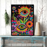 Psychedelic Eyesz Jigsaw Puzzle 1000 Pieces