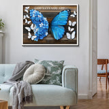 Butterfly Wings Blessing Jigsaw Puzzle 1000 Pieces