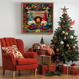 Cozy Gnomes Jigsaw Puzzle 1000 Pieces