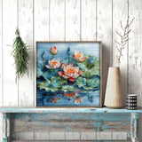 Lotus Pond Jigsaw Puzzle 1000 Pieces