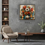 Geometric Floral Rhythm Jigsaw Puzzle 1000 Pieces