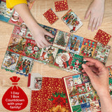 Christmas Advent Calendar Jigsaw Puzzle  1000 Pieces