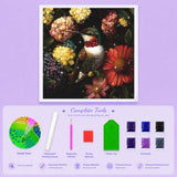 Floral Wings Diamond Painting Kit