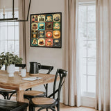 Vintage Coffee Poster Jigsaw Puzzle 1000 Pieces