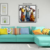 Vibrant Pup Squad Jigsaw Puzzle 1000 Pieces