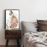 Flower Cat Jigsaw Puzzle 1000 Pieces