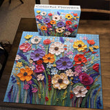 Colorful Flowers Jigsaw Puzzle 1000 Pieces