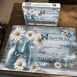 Daisies and Butterflies Jigsaw Puzzle 1000 Pieces