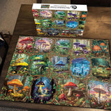 Ideabazar® Enchanted Fungi Jigsaw Puzzle 1000 Pieces