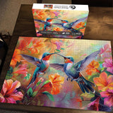 Floral Duets Jigsaw Puzzle 1000 Pieces