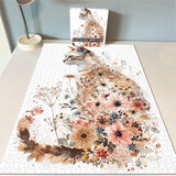 Flower Cat Jigsaw Puzzle 1000 Pieces
